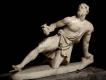 Statua in marmo di Galata in ginocchio. Dalla collezione di Domenico Grimani. Replica del II secolo d.C. di un originale di età ellenistica. Restauri del XVI secolo.